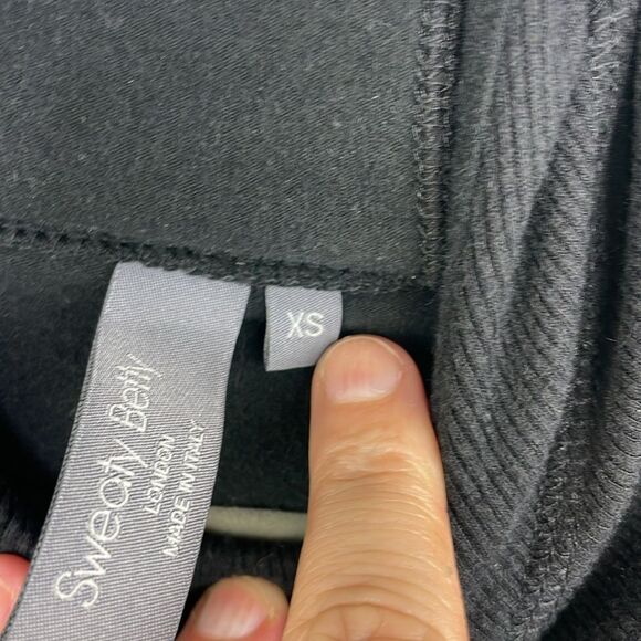 Sweaty Betty Black Escape Luxe Fleece Hoodie size XS relaxed fit - Picture 11 of 16